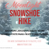 Moonlight Snowshoe Hike